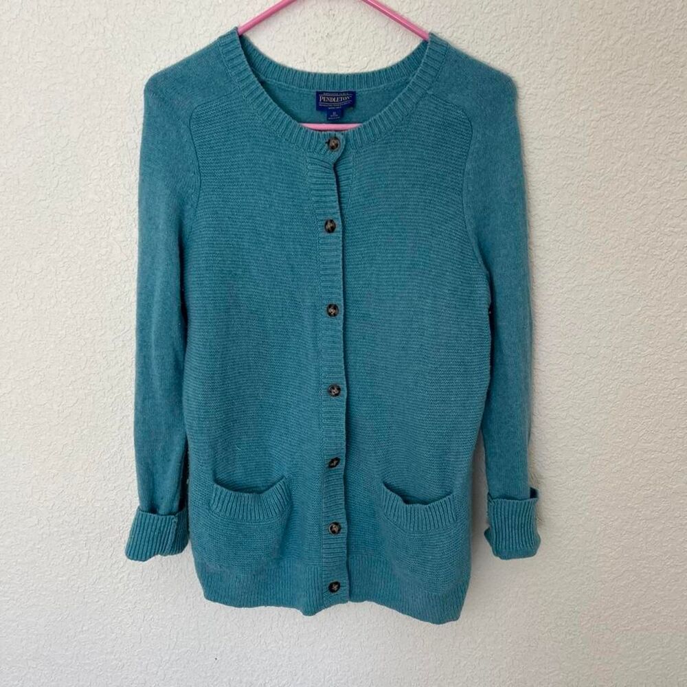 Pendleton Women's Teal Cardigan